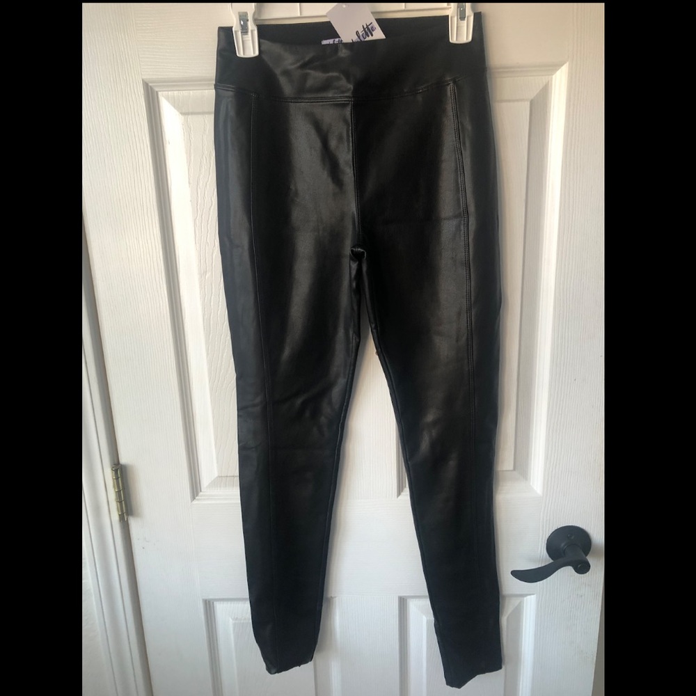 Faux Leather Leggings